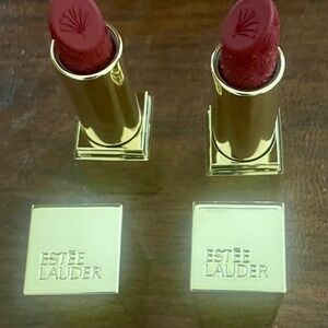 Set of 2 Estée Lauder Limited Edition Lipstick Red Velvet